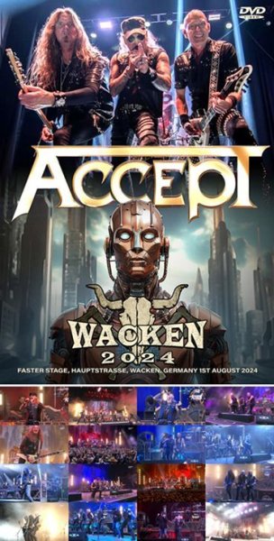 Photo1: ACCEPT - WACKEN 2024 DVDR [Shades 2059] (1)