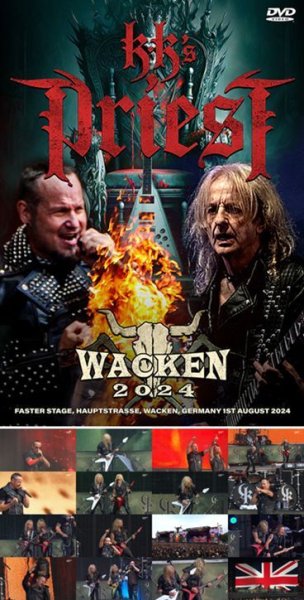 Photo1: KK'S PRIEST - WACKEN 2024 DVDR [Shades 2057] (1)