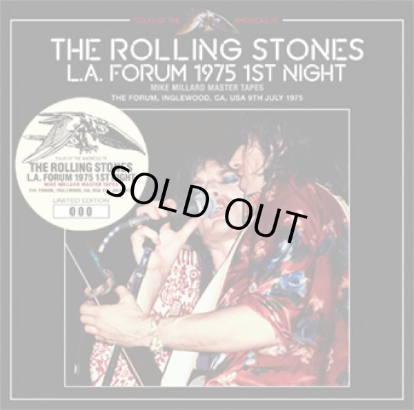 Photo1: THE ROLLING STONES - L.A. FORUM 1975 1ST NIGHT: MIKE MILLARD MASTER TAPES 2CD ★★★STOCK ITEM / SPECIAL PRICE★★★ (1)