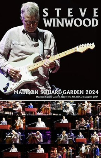 Photo1: STEVE WINWOOD - MADISON SQUARE GARDEN 2024 CDR + DVDR [Uxbridge 2294] (1)