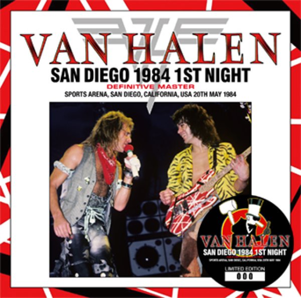 Photo1: VAN HALEN - SAN DIEGO 1984 1ST NIGHT DEFINITIVE MASTER 2CD [ZODIAC 686] (1)