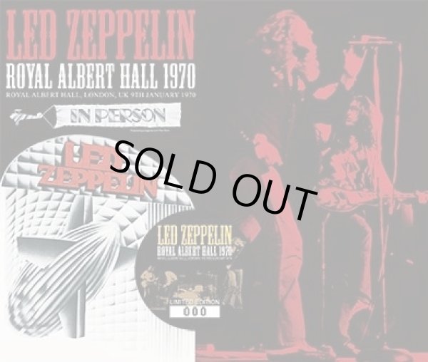 Photo1: LED ZEPPELIN - ROYAL ALBERT HALL 1970 5CD+DVD ★★★STOCK ITEM / OUT OF PRINT / VERY RARE★★★ (1)