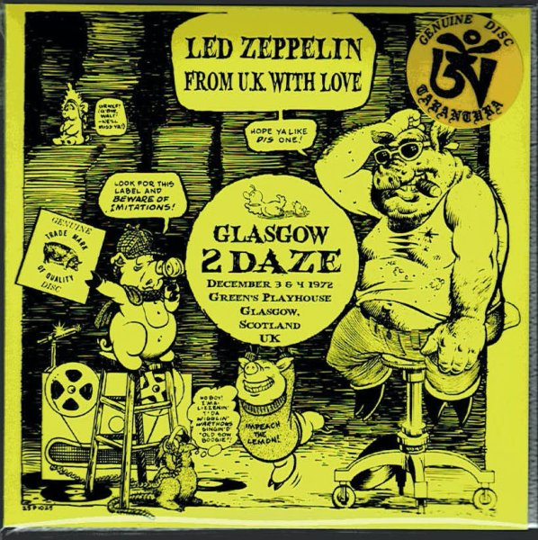 Photo1: LED ZEPPELIN - ULTRA ZEPP - FROM UK WITH LOVE - TMOQ EDITION CORRECT SPELLING EDITION 5CD LIMITED 50 COPIES ONLY!!! [TARANTURA] ★★★STOCK ITEM / OUT OF PRINT / VERY RARE★★★ (1)