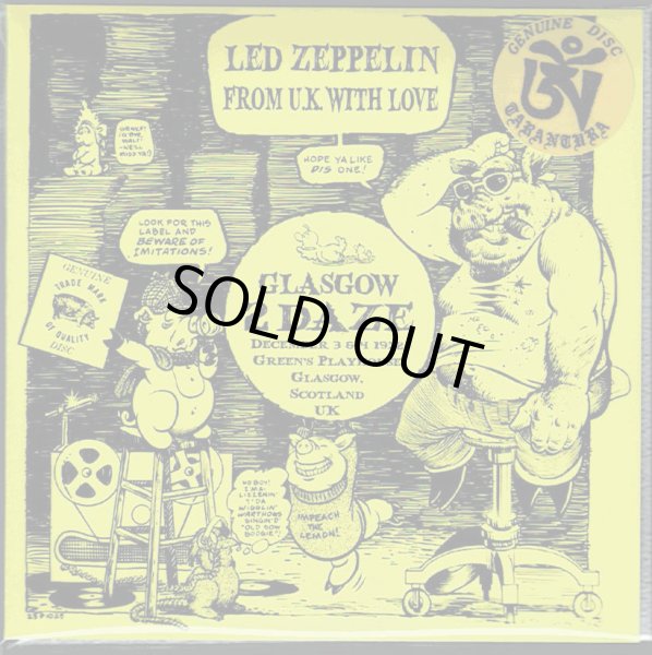 Photo1: LED ZEPPELIN - ULTRA ZEPP - FROM UK WITH LOVE - TMOQ EDITION CORRECT SPELLING EDITION 5CD LIMITED 50 COPIES ONLY!!! [TARANTURA] ★★★STOCK ITEM / OUT OF PRINT / VERY RARE★★★ (1)