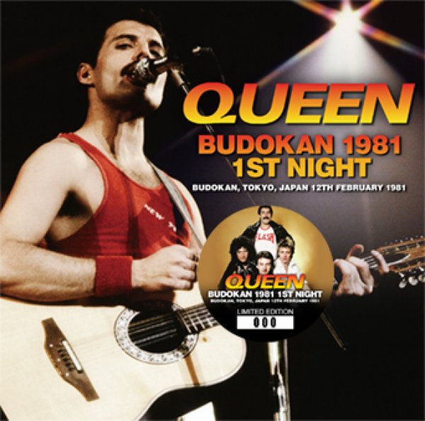 Photo1: QUEEN - BUDOKAN 1981 1ST NIGHT 2CD [Wardour-615] (1)