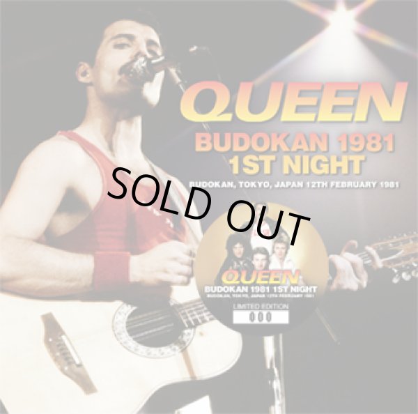 Photo1: QUEEN - BUDOKAN 1981 1ST NIGHT 2CD [Wardour-615] ★★★STOCK ITEM / HOT SPRING SALE★★★ (1)