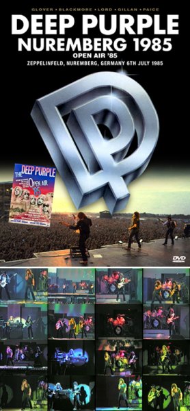 Photo1: DEEP PURPLE - NUREMBERG 1985 DVDR [Shades 2066] (1)