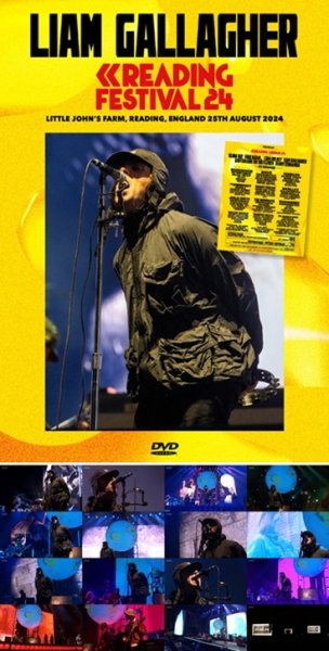 Photo1: LIAM GALLAGHER - READING FESTIVAL 24 DVDR [Uxbridge 2303] (1)