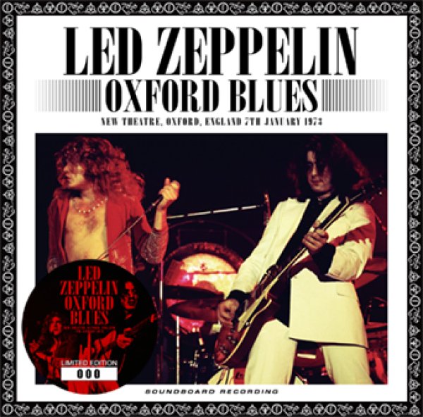 Photo1: LED ZEPPELIN - OXFORD BLUES 2CD (1)