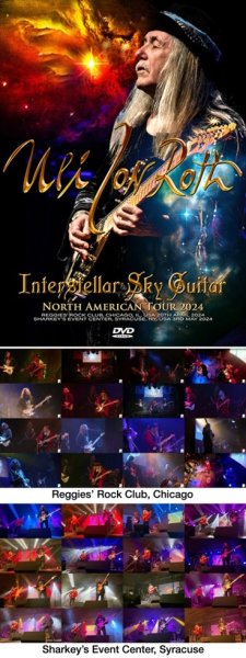 Photo1: ULI JON ROTH - INTERSTELLAR SKY GUITAR NORTH AMERICAN TOUR 2024 2DVDR [Shades 2075] (1)