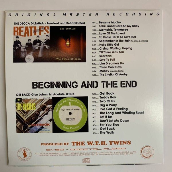 Photo4: THE BEATLES - BEGINNING AND THE END CD [EMPRESS VALLEY] (4)