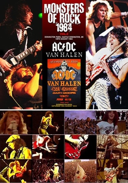 Photo1: AC/DC / VAN HALEN - MONSTERS OF ROCK 1984 VOL.2 4CDR + DVDR [Shades 771] (1)