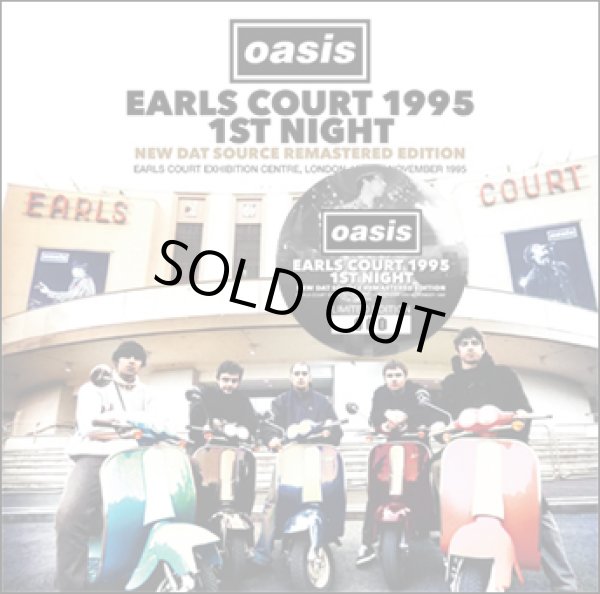 Photo1: OASIS - EARLS COURT 1995 1ST NIGHT: NEW DAT SOURCE REMASTERED EDITION 2CD [Wardour-616] ★★★STOCK ITEM / HOT SPRING SALE★★★ (1)