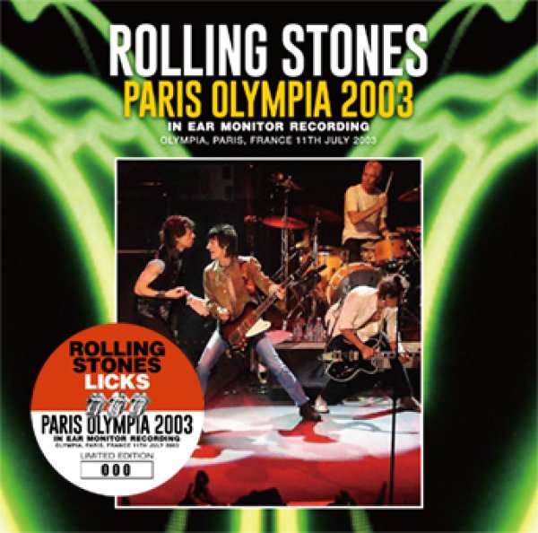 Photo1: THE ROLLING STONES - PARIS OLYMPIA 2003 IN EAR MONITOR RECORDING 2CD (1)