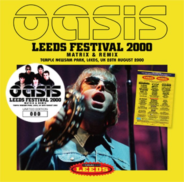 Photo1: OASIS - LEEDS FESTIVAL 2000: MATRIX & REMIX 2CD [Wardour-617] (1)