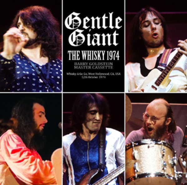 Photo1: GENTLE GIANT - THE WHISKY 1974 BARRY GOLDSTEIN MASTER CASSETTE CDR [Amity 762] (1)