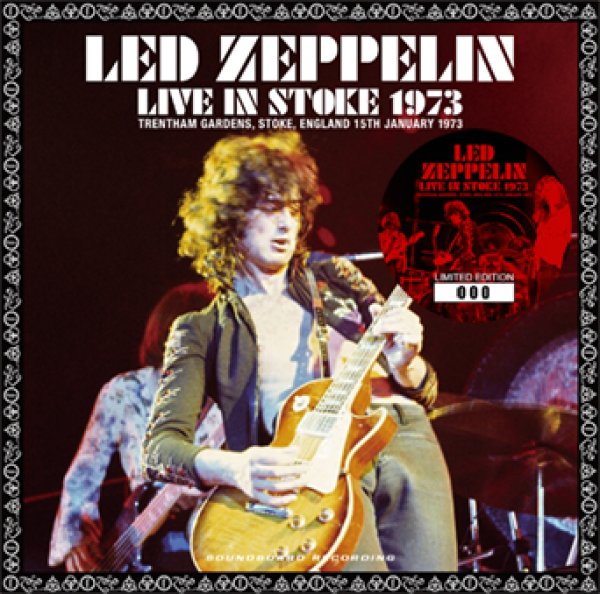 Photo1: LED ZEPPELIN - LIVE IN STOKE 1973 2CD (1)