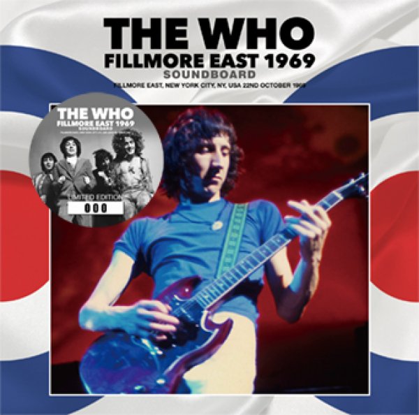 Photo1: THE WHO - FILLMORE EAST 1969 : SOUNDBOARD CD [Wardour-621] (1)