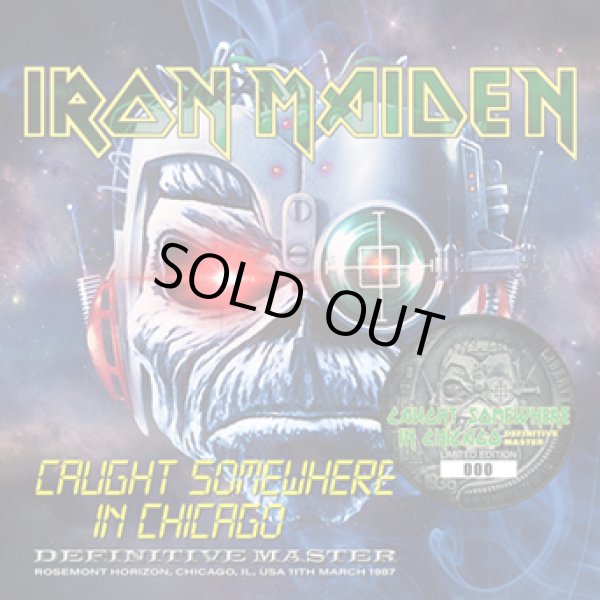 Photo1: IRON MAIDEN - CAUGHT SOMEWHERE IN CHICAGO: DEFINITIVE MASTER 2CD [ZODIAC 693] ★★★STOCK ITEM / HOT WINTER SALE / OUT OF PRINT★★★ (1)