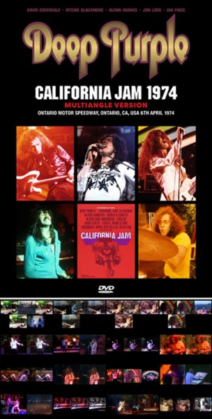 Photo1: DEEP PURPLE - CALIFORNIA JAM 1974 MULTIANGLE VERSION DVDR [Shades 2087] (1)