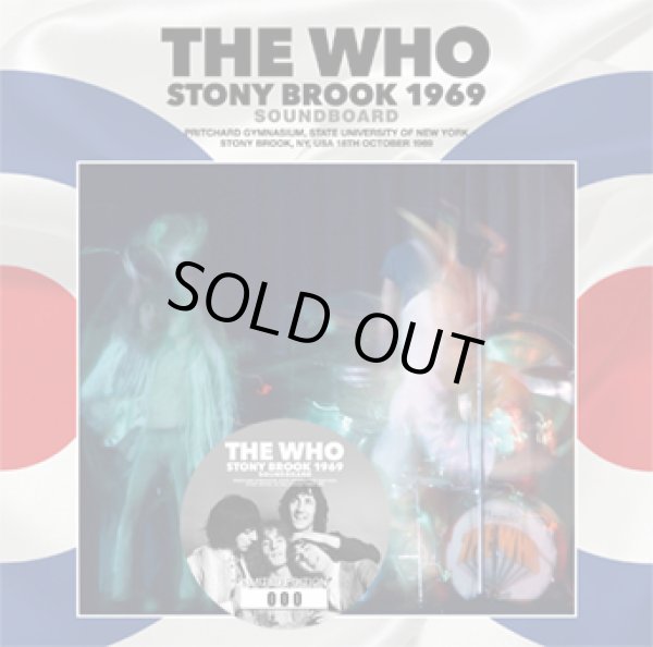 Photo1: THE WHO - STONY BROOK 1969 SOUNDBOARD CD [Wardour-620] ★★★STOCK ITEM / HOT WINTER SALE★★★ (1)