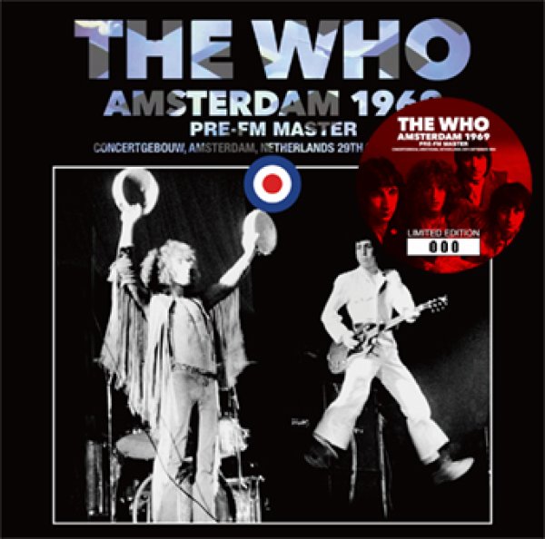 Photo1: THE WHO - AMSTERDAM 1969 PRE-FM MASTER 2CD [Wardour-619 ] (1)