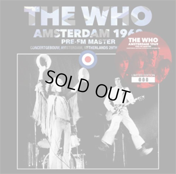 Photo1: THE WHO - AMSTERDAM 1969 PRE-FM MASTER 2CD [Wardour-619 ] ★★★STOCK ITEM / HOT WINTER SALE★★★ (1)