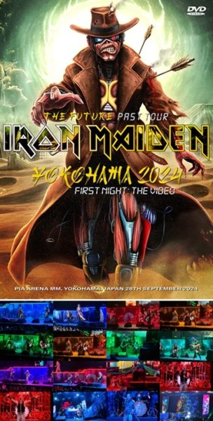 Photo1: IRON MAIDEN - YOKOHAMA 2024 1ST NIGHT THE VIDEO DVDR [Shades 2099] (1)