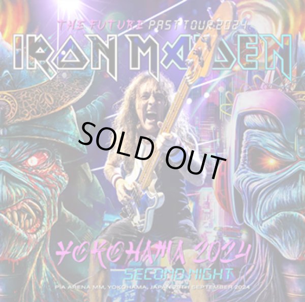 Photo1: IRON MAIDEN -  YOKOHAMA 2024 2ND NIGHT 2CDR [Shades 2095] ★★★STOCK ITEM / HOT SPRING SALE★★★ (1)