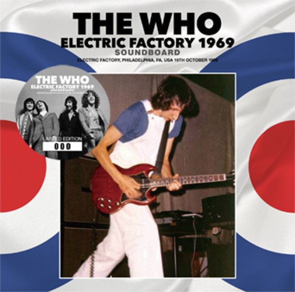 Photo1: THE WHO - ELECTRIC FACTORY 1969: SOUNDBOARD CD [Wardour-625] (1)