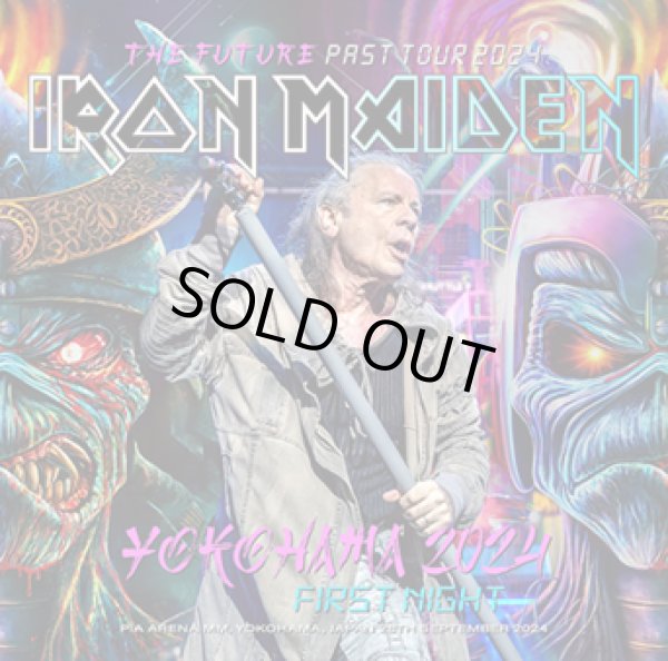 Photo1: IRON MAIDEN - YOKOHAMA 2024 1ST NIGHT 2CDR [Shades 2094] ★★★STOCK ITEM / HOT SPRING SALE★★★ (1)