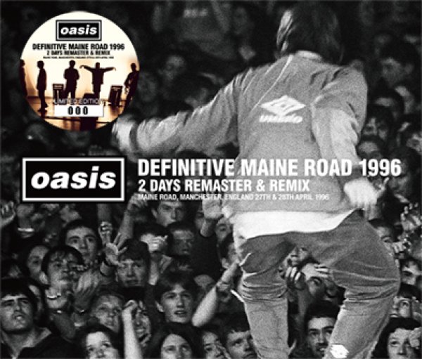 Photo1: OASIS - DEFINITIVE MAINE ROAD 1996: 2 DAYS REMASTER & REMIX 4CD [Wardour-623] (1)