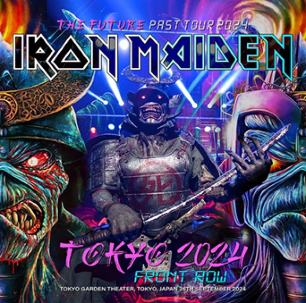 Photo1: IRON MAIDEN - TOKYO 2024: FRONT ROW 2CDR [Shades 2093] (1)