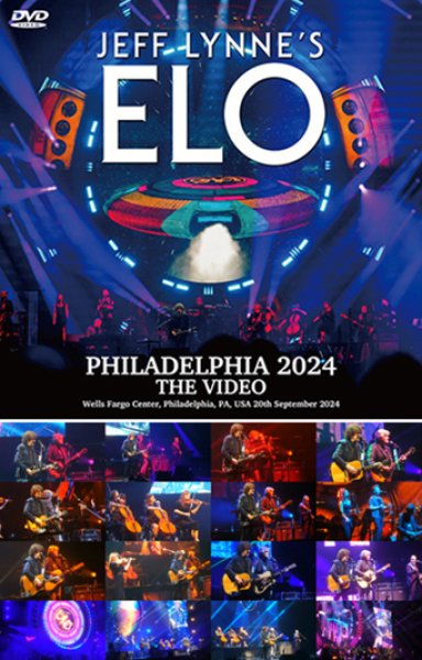 Photo1: JEFF LYNNE'S ELO - PHILADELPHIA 2024: THE VIDEO DVDR [Uxbridge 2323] (1)