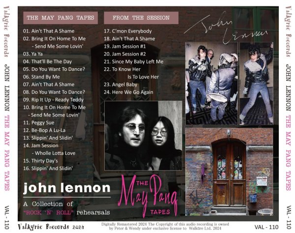 Photo2: JOHN LENNON - THE MAY PANG TAPES CD [VALKYRIE RECORDS] (2)