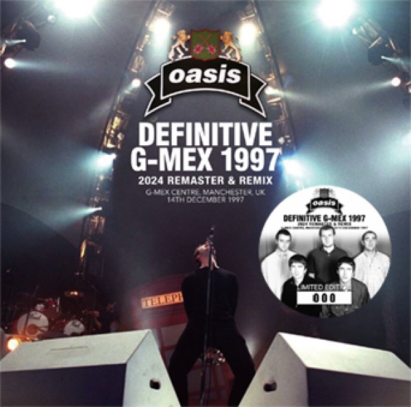 Photo1: OASIS - DEFINITIVE G-MEX 1997: 2024 REMASTER & REMIX 2CD [Wardour-626] (1)