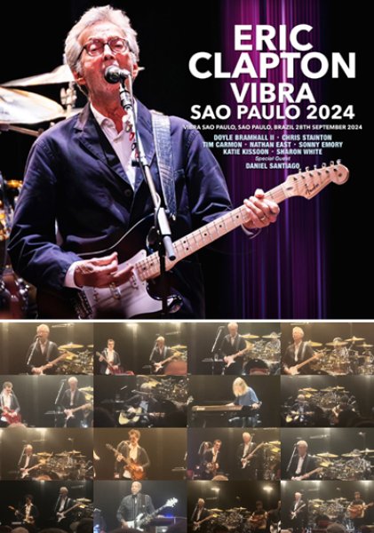 Photo1: ERIC CLAPTON - VIBRA SAO PAULO 2024 2CDR + DVDR [Uxbridge 2325] (1)