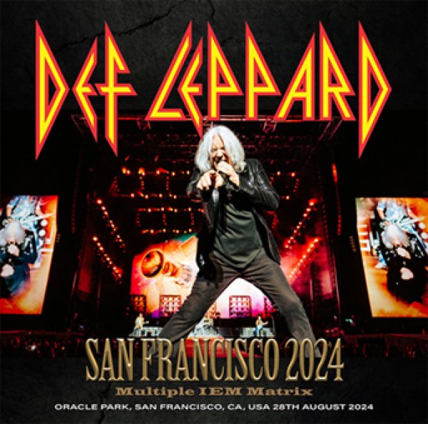 Photo1: DEF LEPPARD - SAN FRANCISCO 2024: MULTIPLE IEM MATRIX 2CDR [Shades 2096] (1)