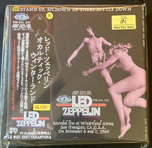 Photo1: LED ZEPPELIN - STAND UP, SIT DOWN UP THERE SETTLE DOWN 4CD Page & Wells BOX PROMOTIONAL USE ONLY [TARANTURA] ★★★STOCK ITEM / OUT OF PRINT / VERY RARE★★★ (1)