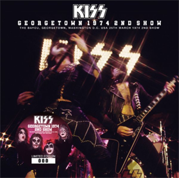 Photo1: KISS - GEORGETOWN 1974 2ND SHOW CD [ZODIAC 694] (1)