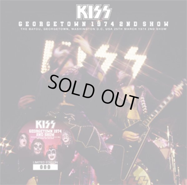 Photo1: KISS - GEORGETOWN 1974 2ND SHOW CD [ZODIAC 694] ★★★STOCK ITEM / OUT OF PRINT / HOT SUMMER SALE★★★ (1)