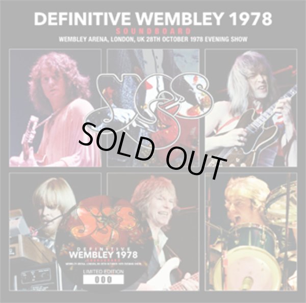 Photo1: YES - DEFINITIVE WEMBLEY 1978 SOUNDBOARD 2CD [Virtuoso 525/526] ★★★STOCK ITEM / HOT WINTER SALE★★★ (1)