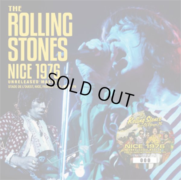 Photo1: THE ROLLING STONES - NICE 1976: UNRELEASED MASTER 2CD ★★★STOCK ITEM / HOT WINTER SALE★★★ (1)