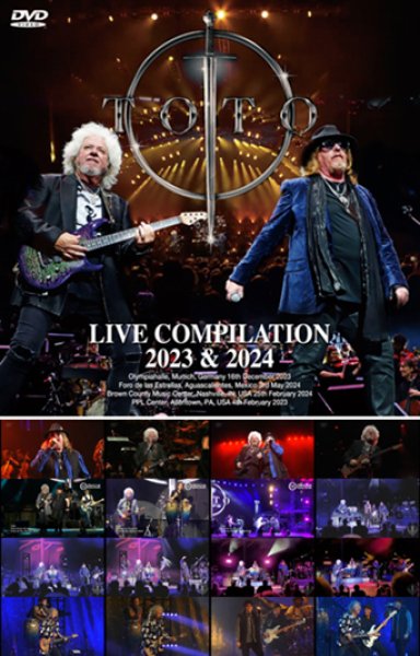 Photo1: TOTO - LIVE COMPILATION : 2023 & 2024 DVDR [Uxbridge 2339] (1)