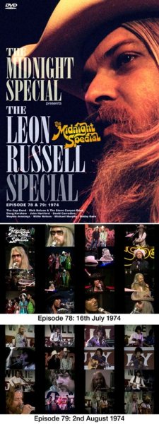 Photo1: THE MIDNIGHT SPECIAL PRESENTS THE LEON RUSSELL SPECIAL 2DVDR [Uxbridge 2335] (1)