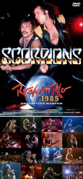 Photo1: SCORPIONS - ROCK IN RIO 1985: DEFINITIVE MASTER DVDR [Shades 2105] (1)