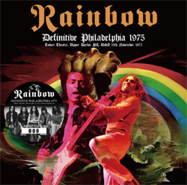 Photo1: RAINBOW - DEFINITIVE PHILADELPHIA 1975 CD [RISING ARROW-073] (1)