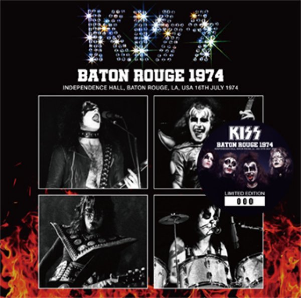 Photo1: KISS - BATON ROUGE 1974 CD [ZODIAC 695] (1)