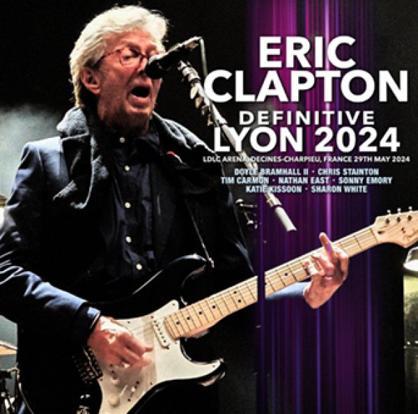 Photo1: ERIC CLAPTON - DEFINITIVE LYON 2024 2CDR [Uxbridge 2338] (1)