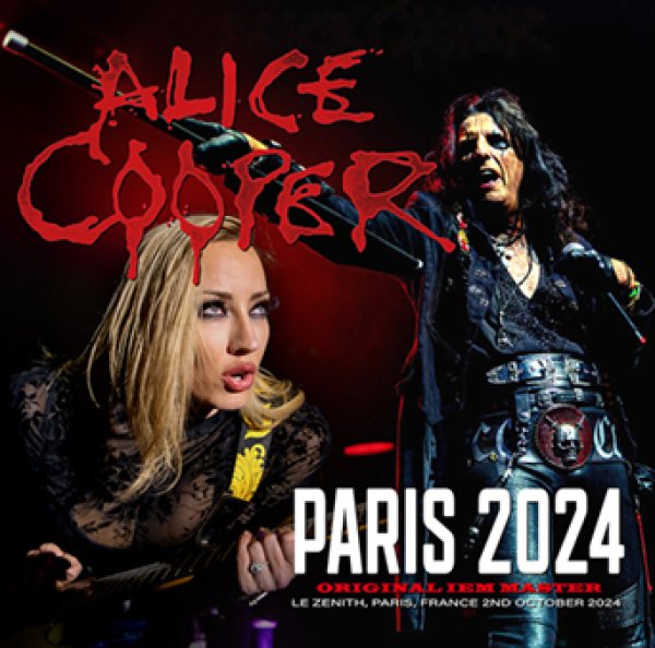 Photo1: ALICE COOPER - PARIS 2024: ORIGINAL IEM MASTER 2CDR [Shades 2104] (1)